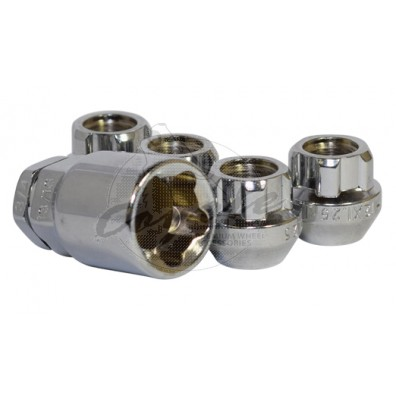 7/16 WHEEL LOCK/OE ACORN  COYOTE [1 SET]