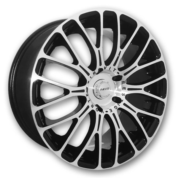 5X114.3+45 CB 73.1  BLACK MACHINE FACE [WMP2]