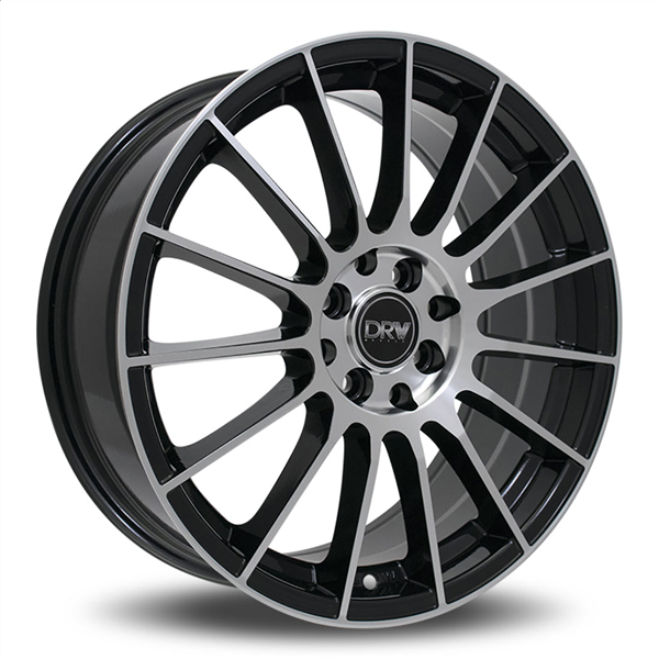 4X100+4X114.3+40 CB 73.1 BLACK MACHINE FACE