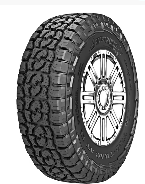 LT265-70R-18 ARMSTRONG TRU-TRAC ATII 10PLY 124/121Q *65K + 6 YEARS ROADHAZARD WARRANTY- M+S**