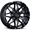 Wicked W909 Gloss Black Milled