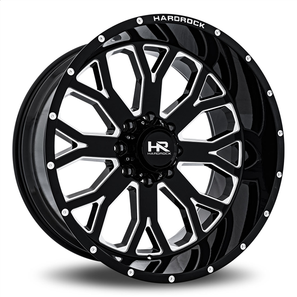 5X127 ET -19MM CB 78.1 GLOSS BLACK MILLED