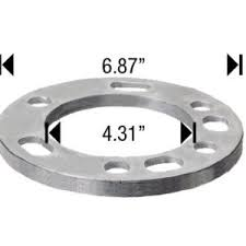 5 & 6 LUG, 5.5"., 1/2" THICK