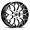 Vct Wheel VCT82 Black Machined