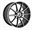 Impact IMPACT503 Gloss Black Machined Face