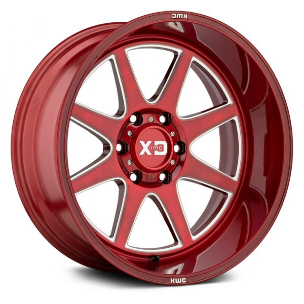 6X139.7 -18 CB 106.25 BRUSHED RED MILLED XD84421068918N [WMP4]