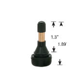 TR801HP HIGH PRESSURE TRUCK VALVE MAX COLD INFL 100 PSI HOLE 0.625  [bag of 100]