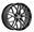 Tuscani 207 Gloss Black Machined