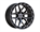 Extreme Mudder XM358 Satin Black Clear Tint