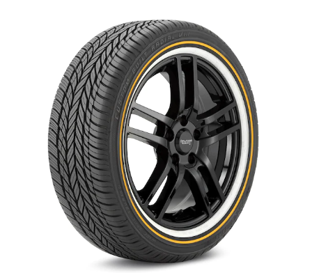 235-50R-18 VOGUE CUSTOM BUILT VIII GW 101V XL ***GOLDWHITE SIDEWALL*** 5/25/22-4