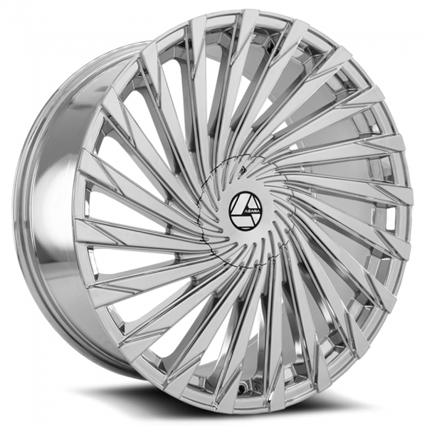 AZARA AZA-501 24X9 5X115 5X120 +15 CB 78.1 NANO CHROME
