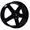 K9 K9-5198 Satin Black With Clear