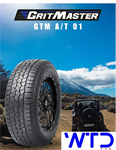 Grit Master Gtm AT All-Terrain Off-Road Truck SUV 4x4 Tire