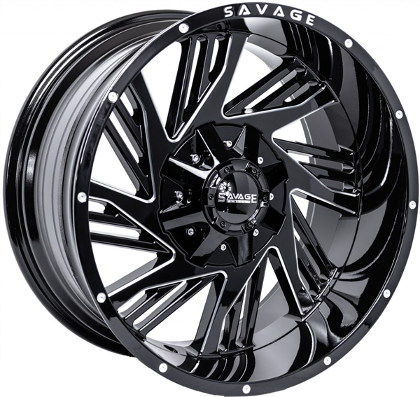 5X127+5X139.7 -24 CB 87.1  BLACK MILLED ***NW***