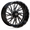 Extreme Mudder XM354 Gloss Black Milled
