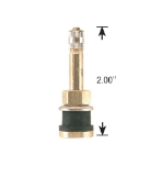 TR500 TRUCK VALVE HOLE 0.625 2"L MAX COLD INFL 200 PSI BRASS [single]