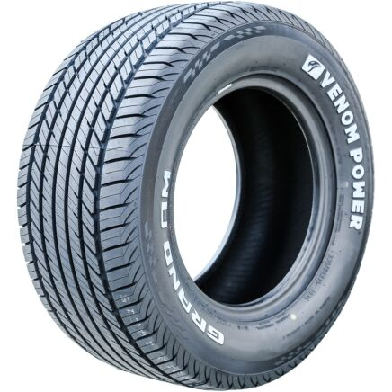 VENOM POWER GRAND AM WHITE LETTERS tire