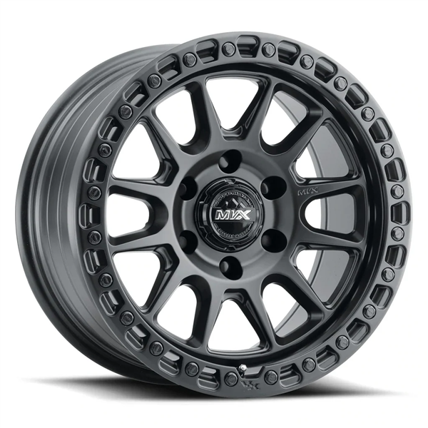 MVX OFFROAD MVX VX12 17X9 5X127 -12 CB 71.5 MATTE GRAPHITE 17X9