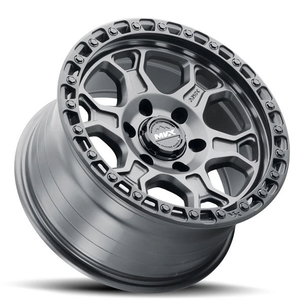 MVX OFFROAD MVX VX62 18X9 6X139.7 -12 CB 106.1 MATTE GRAPHITE 18X9