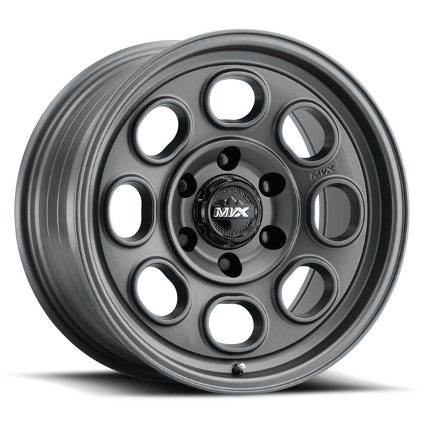 MVX OFFROAD MVX VX81 17X8.5 5X127 -12 CB 71.1 MATTE GRAPHITE 17X8.5