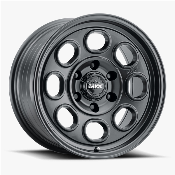 MVX OFFROAD MVX VX81 17X8.5 5X127 -12 CB 71.1 MATTE BLACK 17X8.5