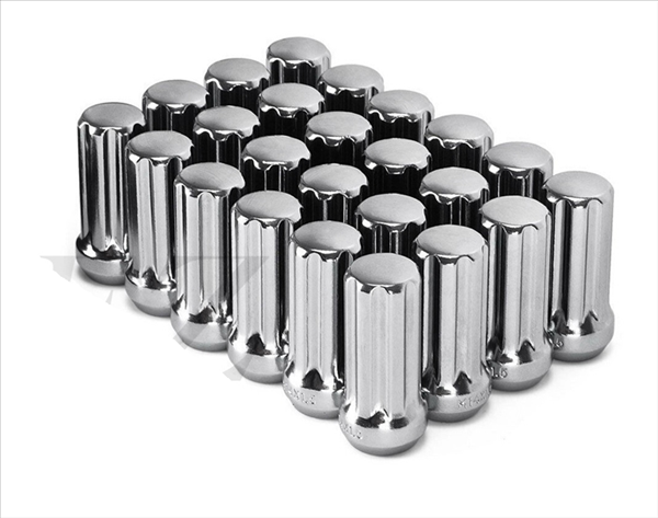 6-Spline Nuts 12X1.5 Chrome