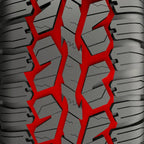 205-75R-14C Armstrong Tru-Trac Van 109/107S 8Ply Tl *65K + 6 Years Roadhazard Warranty M+S***