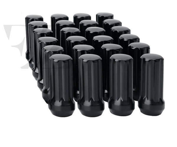 1/2 Spline Lug Nuts Black