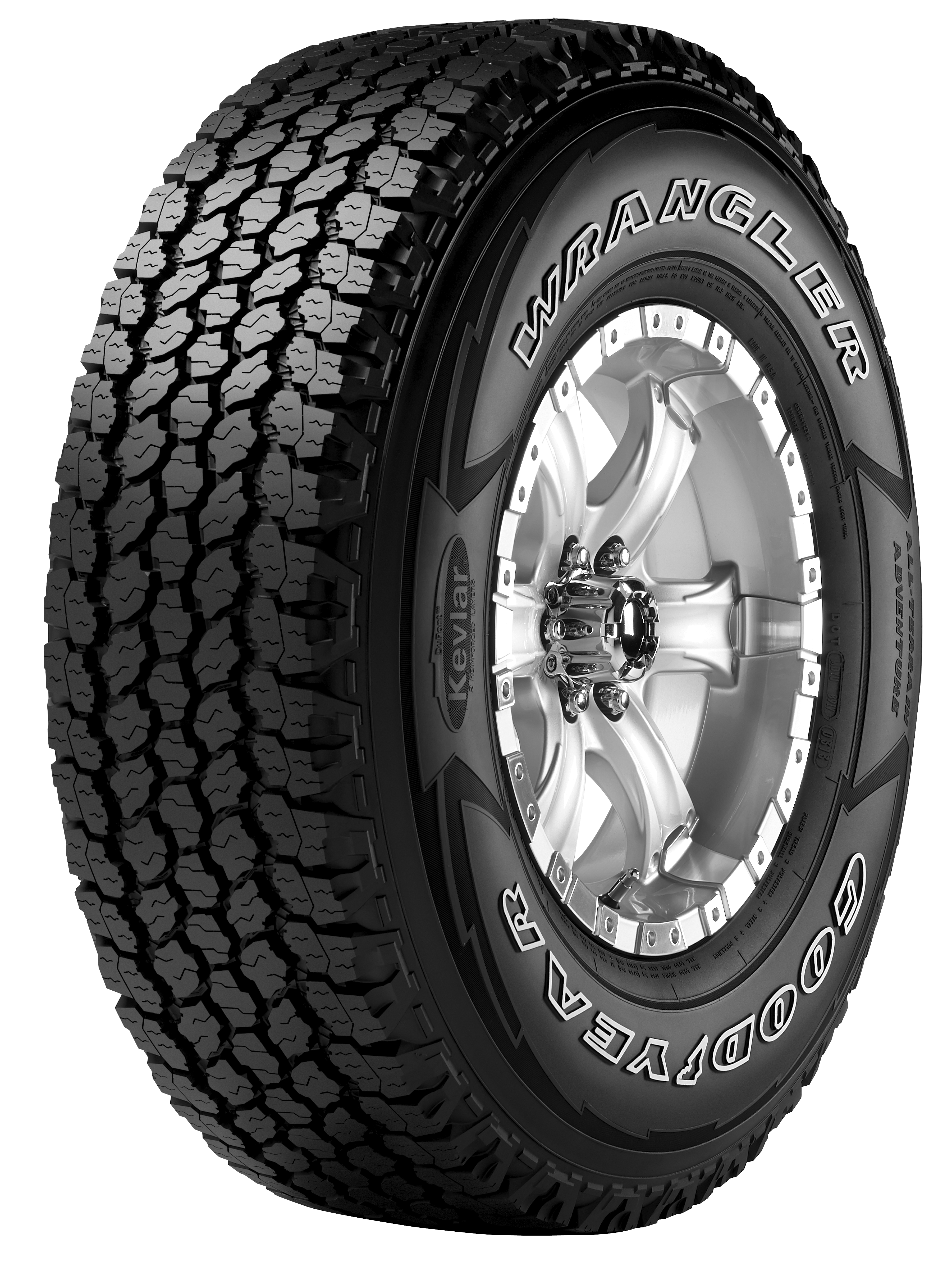 265/60R18 WRANGLER ALL-TERRAIN ADVENTURE WITH KEVLAR