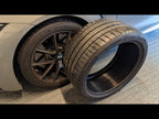 MICHELIN Pilot Sport 4 S tread pattern alongside a BMW on matching tires