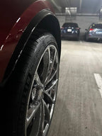 MICHELIN Pilot Sport 4 S fitted to a red car on polished multi-spoke wheels