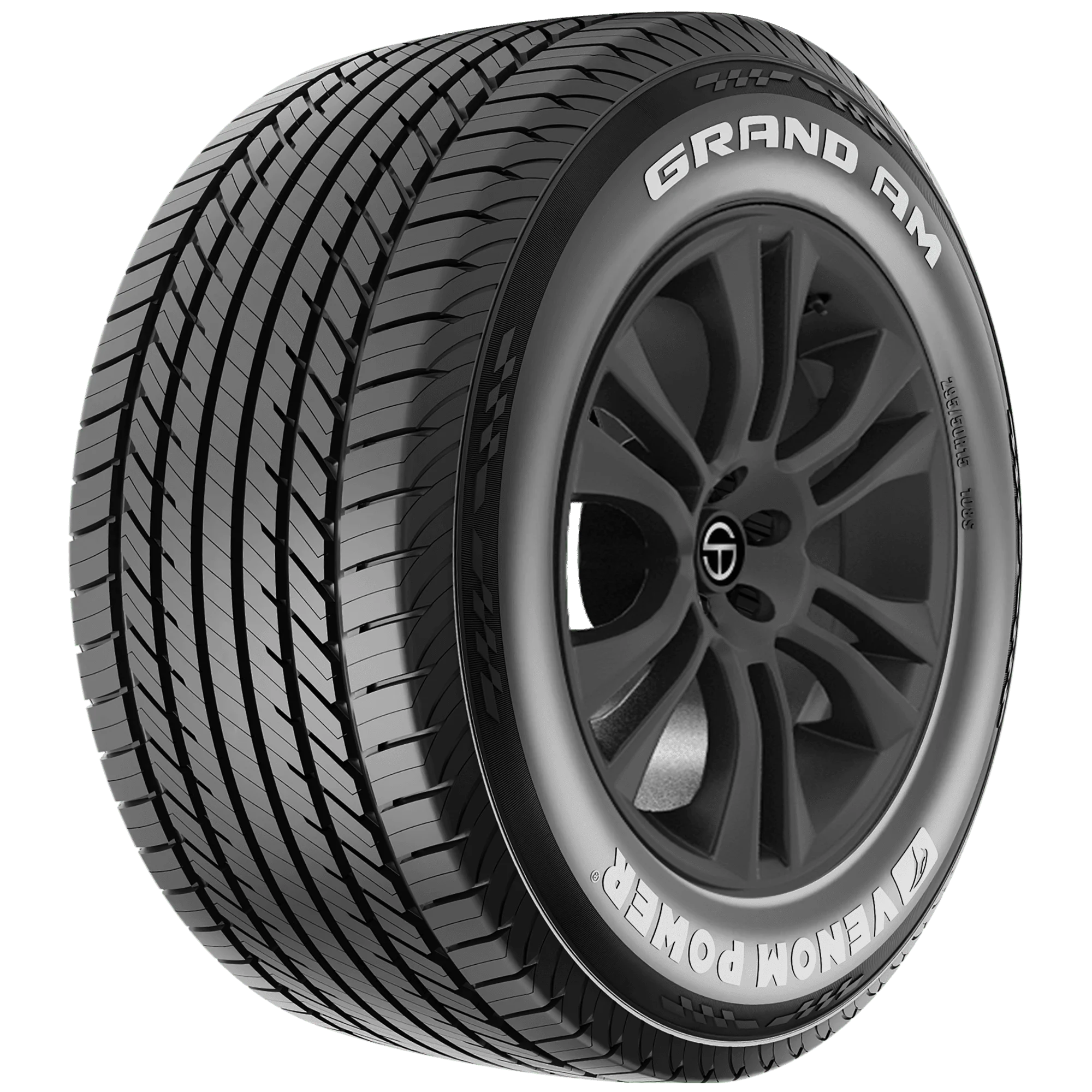 175-80-R13 Venom Power Grand Am 86S Wsw ***White Wall***